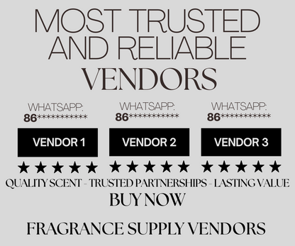 Fragrance Vendors List (Digital Download)